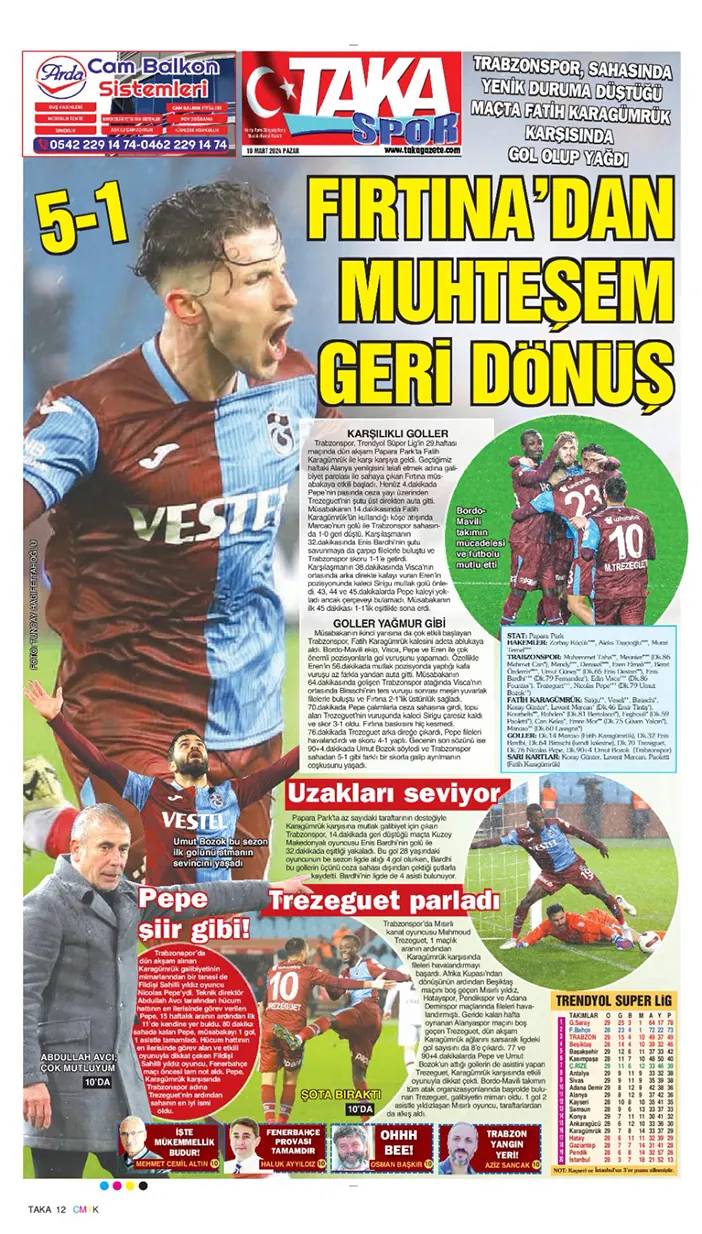 Trabzon’da Trabzonspor’un galibiyeti sonrası Fenerbahçe mesajı 2